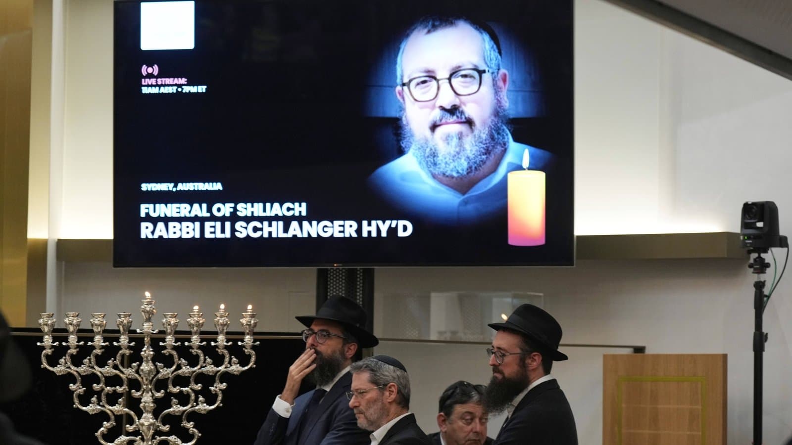 Sydney Mourns Two Rabbis Killed in Bondi Beach Attack